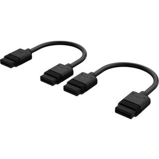 Corsair iCUE LINK Kable 2x 100mm (sort)