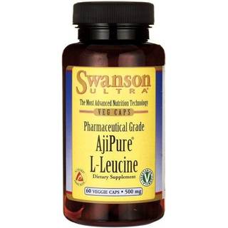 AjiPure L-Leucin, 500 mg - 60 vegetabilske kapsler