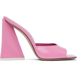 The Attico Devon patent leather mules - pink - EU 40