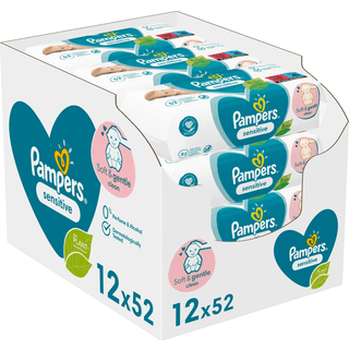 Pampers Sensitive baby wipes