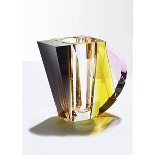 Reflections Copenhagen Vases - Grand 'Manhattan' vase in Multicolour Fine hand cut crystal