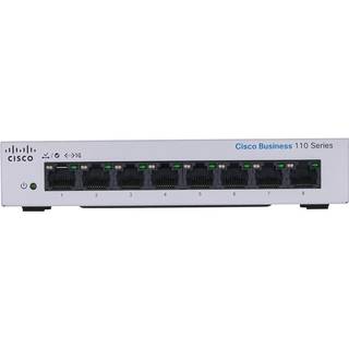 Cisco CBS110 Ikke administreret L2 Gigabit Ethernet (10/100/1000) Grå