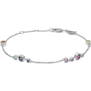 Mads Z Luxury Rainbow Armbånd Hvidguld 1654062