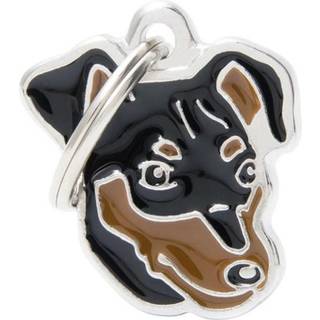 Halssmykke Med Racemotiv - Pinscher - Black & Tan