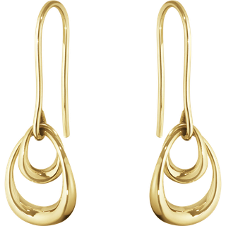 Georg Jensen Offspring øreringe, 18 kt. guld