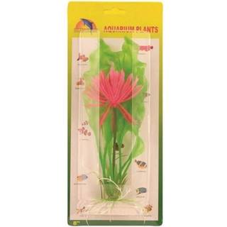 Meadow Plant with flower plastic 20 cm
