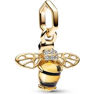 Pandora Sparkling Bee Dangle Charm - Gold