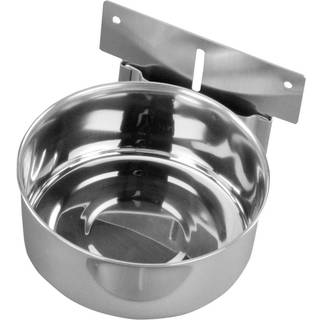 Rustfri stålskål med holder - 15