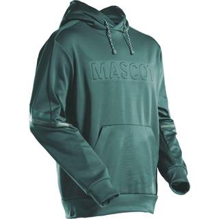 MASCOT CUSTOMIZED fleece hættetrøje, skovgrøn - M