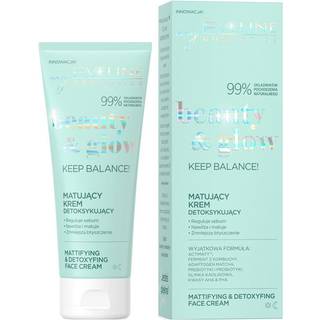 Eveline Cosmetics Beauty & Glow Keep Balance! Matterende creme med afgiftende effekt 75 ml - 75 ml