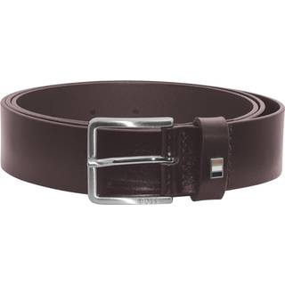 BOSS Black Herren Gürtel braun Glattleder
