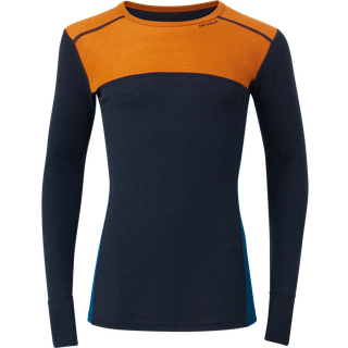 Devold Men's Lauparen Merino 190 Shirt Flame/Ink/Flood, XL