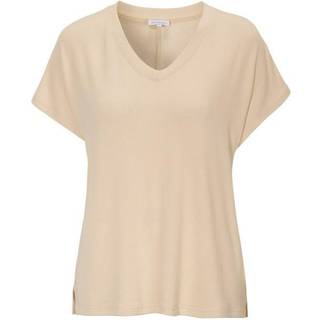 Damella Knitted Lounge T-Shirt - Sand - XX-Large
