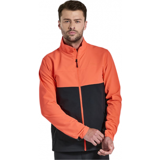 Saucony Bluster Jakke Herre - Str. S, Vind- og Vandafvisende Løbejakke Sort/Rød