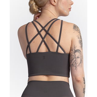 Studio Sports Bra, Graphite Grey