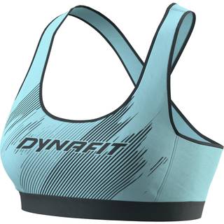 Dynafit Women's Alpine Graphic Bra Sports-bh Damer størrelse XS farve turkis