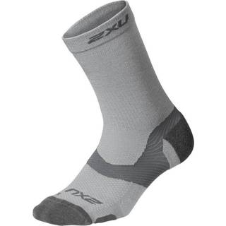 2XU Vectr Merino Light Cushion Crew Strømper, Grå, S