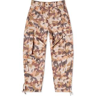 Isabel Marant Helore printed cotton cargo pants - multicoloured - XS