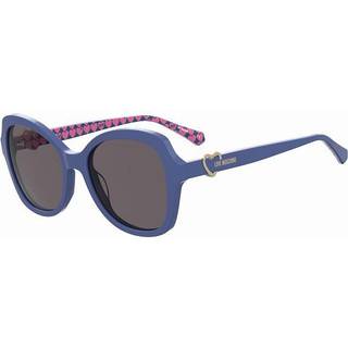 Moschino Love MOL059/S PJP/IR 55 Solbriller Kvinder Blue - Blue - 55mm