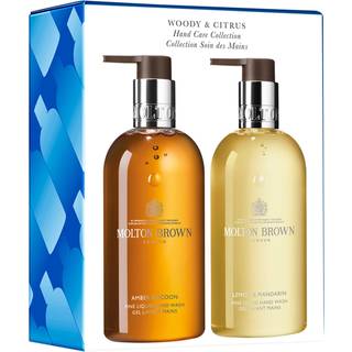 Molton-Brown Haandpleje Hand-WashGavesæt Amber Cocoon Fine Liquid Hand Wash 300 ml + Lemon & Mandarin Fine Liquid Hand Wash 300 ml 300 ml (1.003,00 kr / 1 l) - 300 ml