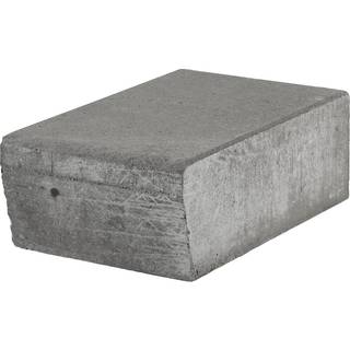 IBF Trappetrin Skrå Kant Grå - 14x25x40cm