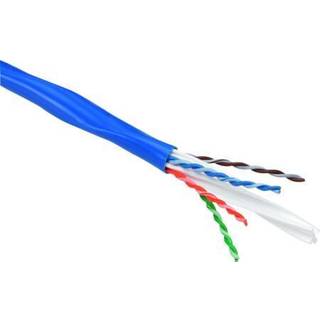 Netconnect Kabel kat6a u/utp 4p 305m blå dca