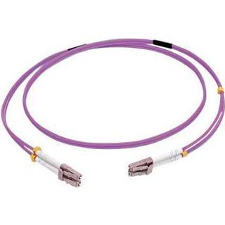 C2G Cbl/5m LC/LC OM4 LSZH Fibre Patch-Viol