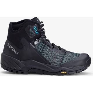 Viking Footwear Unisex Cerra Rolling Mid Gore-Tex Black/Aqua, 45