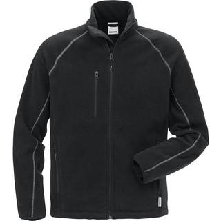 Fristads 120960 Fleece jakke 4004 / Arbejdsjakke Sort 5XL