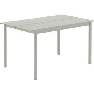 Muuto, Linear Steel Spisebord 140X75 cm Warm Galvanized Steel