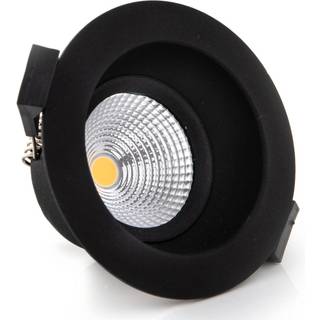 SLC One Soft LED indbygningsspot sort 3.000K