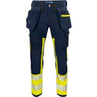 ProJob 6540 Buks En Iso 20471 Klasse 1 - Yellow/Navy - C44