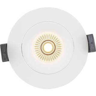 SLC OnePro LED-indbygningsdownlight hvid 3.000 K
