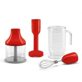Smeg Smeg mixersæt med 4 tilbehør Rød
