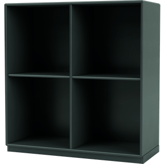 Montana SHOW hylde 69,6x69,6 cm, sokkel 3 cm 163-BlackJade