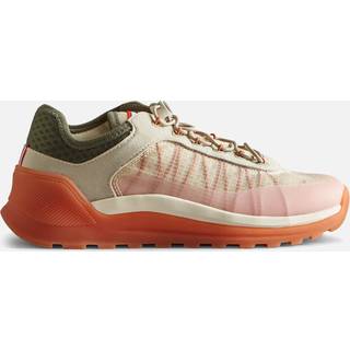 HUNTER Women's Travel Trainer Shaded White/Lichen Green/Skimming Stone/Coral Shade, 42