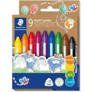 Staedtler Noris Jumbo voksfarve 9-pak (På lager i butik)