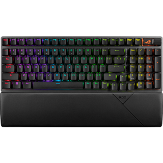 ASUS ROG Strix Scope II 96 Wireless - Gaming Tastatur - Nordisk - Sort