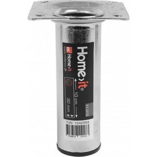 Home>it Bordben rundt i krom 10 cm