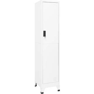 Lockerskab 38X45X180 Cm - Hvid / Med 1 skabsrum