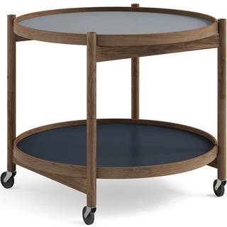 Brdr. Krüger Bølling Bakkebord Røget Eg Water: Blue/Dark Blue Ø60 cm