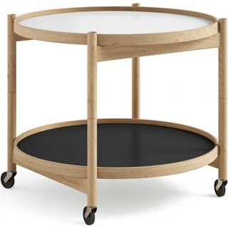 Brdr. Krüger Bølling bakkebord 60 cm. - eg ubehandlet, bakke 1: base / bakke 2: base