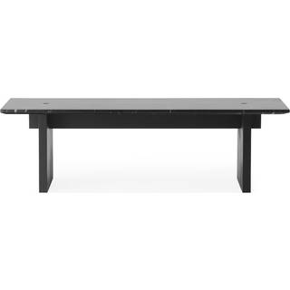 Normann Copenhagen Solid Table sofabord 130x38,5x40 cm Black