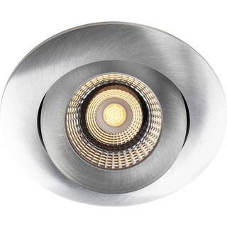 SLC One 360° LED-indbygningslampe dæmp-til-varm aluminium