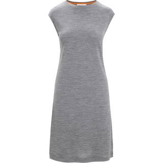 Icebreaker Women's Granary Sleeveless Dress Gritstone Heather, GRITSTONE HTHR, XS