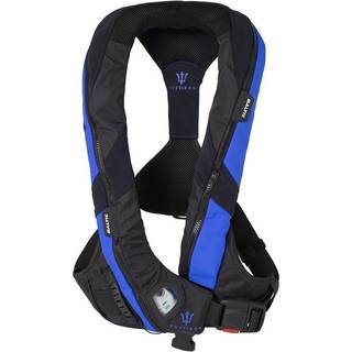 Oppustelig redningsvest Baltic Poseidon 150N, automatisk, royal + kulsyrepatron 33 gram, 40 - 120 kg