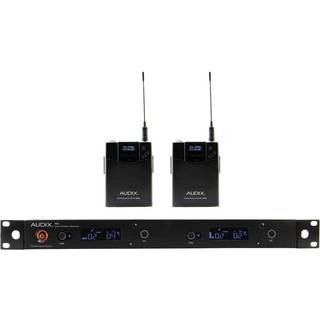 AUDIX AP62BP | Wireless Dual-Channel Microphone System with 2x B60 | A-band 522 MHz - 554 MHz