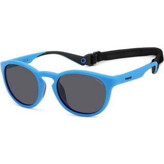 Polaroid PLD 7050/S MVU/M9 52 Solbriller Mænd Blue - Azure Blue - 52mm