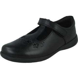 Start Rite Start-Rite Star Jump Black Leather School Shoes F & G Fit