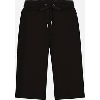 Dolce&Gabbana Cotton sweatshorts - black - EU 48